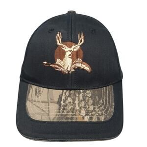 SFW Idaho Baseball Cap Black One Size Adjustable Camouflage Style Master